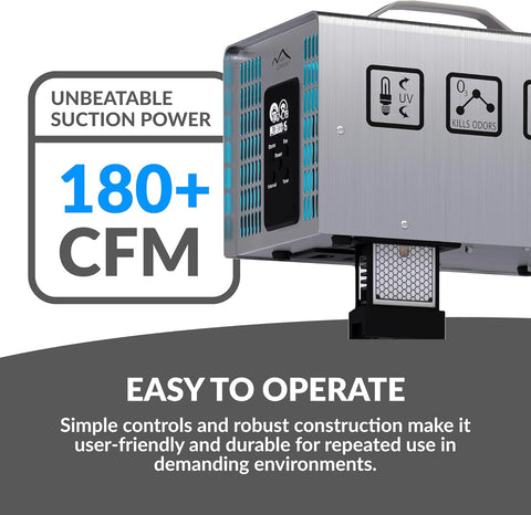 New Comfort Stainless Steel 6,000 to 14,000 mg/hr Commercial Ozone Generator and Air Purifier
