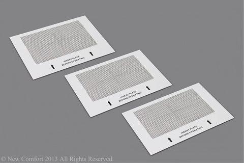 New Comfort HMA500 Commercial Ozone Generator 3 Pack of Large Ozone Plates