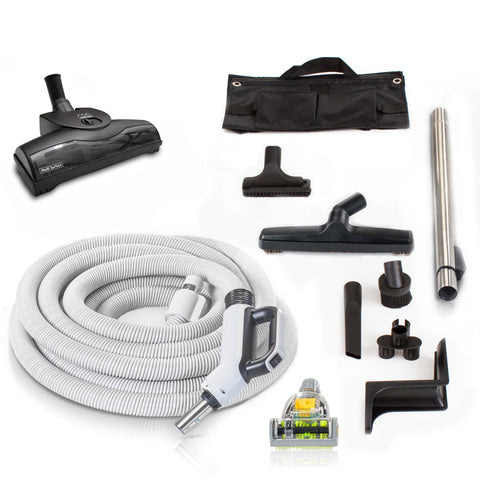 Premium Prolux Universal Central Vacuum Hose Kit With Turbo Nozzle.