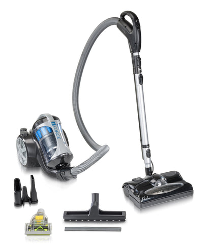 Lightweight Bagless Prolux IForce Canister Vacuum Cleaner w/ Power Nozzle