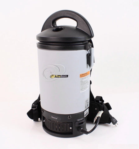 Commercial Sierra Backpack Vacuum Cleaner w/ Lifetime Warranty by ProTeam