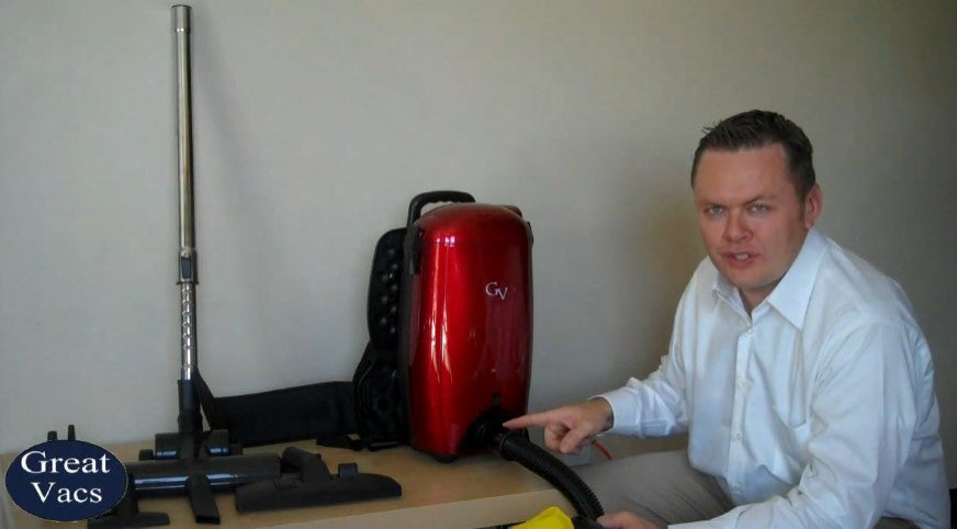GV 8 Qt BackPack Vacuum Cleaner Product Commercial Cleaner