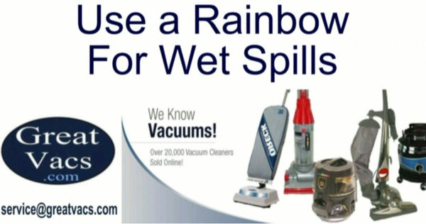 How To Use a Vacuum for Wet Spills