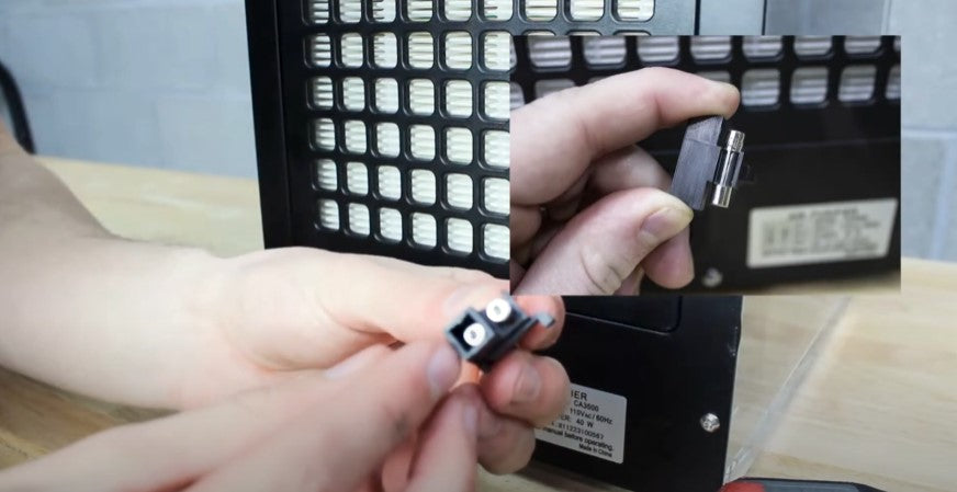 How to Replace the Fuse on New Comfort Air Purifiers
