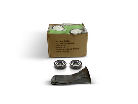 50 pack of ProTeam 100331 10 Quart round bags + 2 HEPA filters + 1 cloth bag by GV