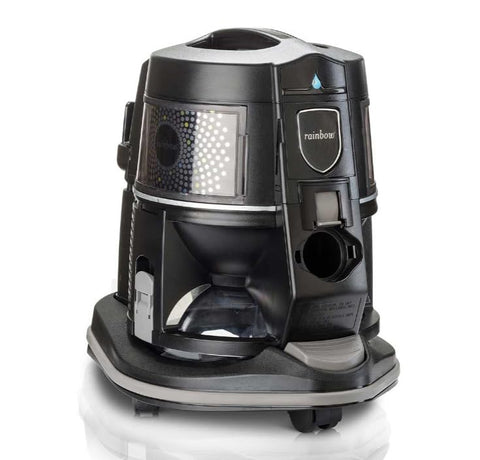 Rainbow E2 Black Type 12  Refurbished  2-Speed Canister Vacuum 5-Year Warranty | Water Filtration | Quiet Air Purifier Mode | Powerful Deep Cleaning