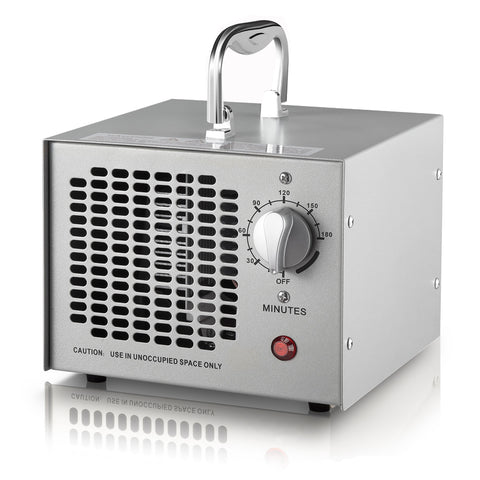 Silver New Comfort HE-500 Commercial Ozone Generator Air Purifier 8,500 mg/hr