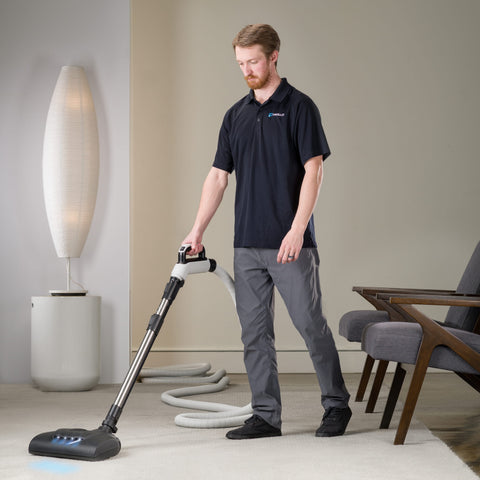 Premium Prolux 35 ft Universal Central Vacuum Hose Kit With North American Power Nozzle