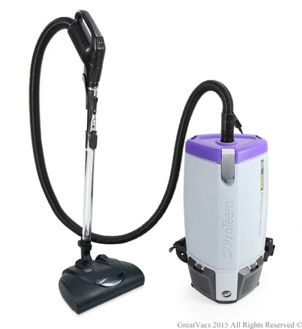 Proteam Super Coach Pro 10qt Vacuum Cleaner with GV Power Head