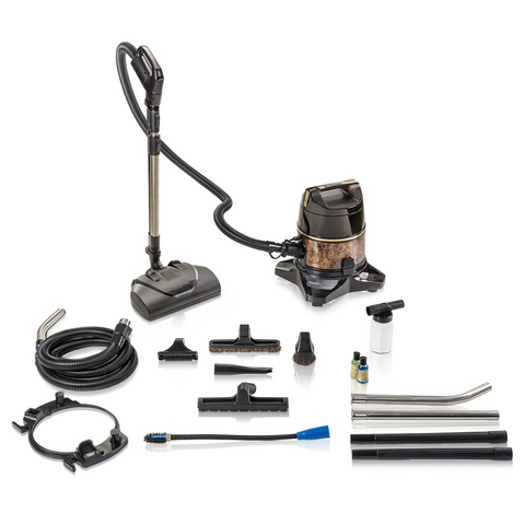 Rainbow D4 SE Rebuilt Canister Vacuum 5-Year Warranty | High-Power Cleaning Mode | New Parts & Tool Set Included
