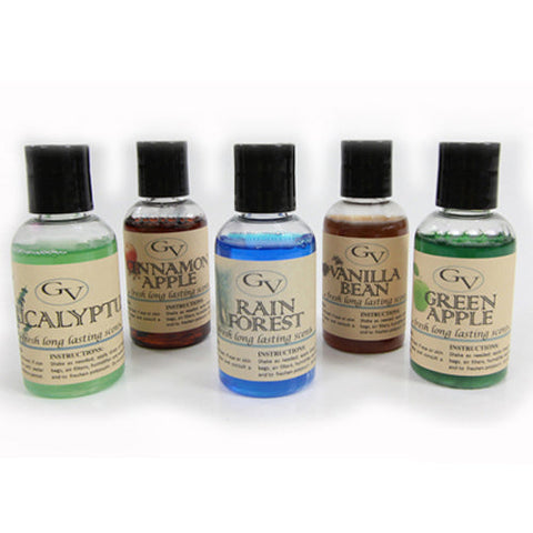 5 pack of Fragrances (add a few drops to your vacuum for a great smell) 2 oz bottles