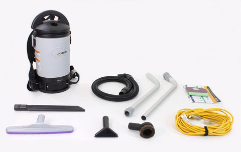 Commercial Sierra Backpack Vacuum Cleaner w/ Lifetime Warranty by ProTeam